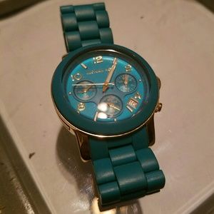 Teal Michael Kors Watch
